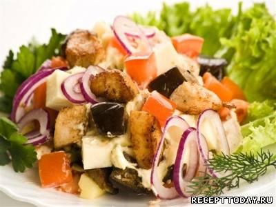 Рецепт Салат с курицей грузинский