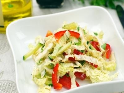 Рецепт Вкусный лёгкий салат