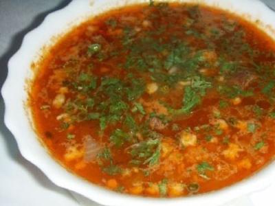 Рецепт Постный суп харчо