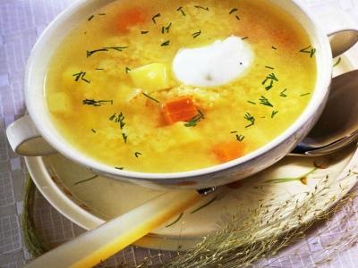 Рецепт Украинский суп с пшеном